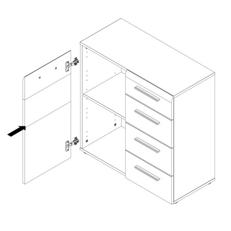 Comoda Complexity, Natur, 741 x 738 x 339 mm.-01