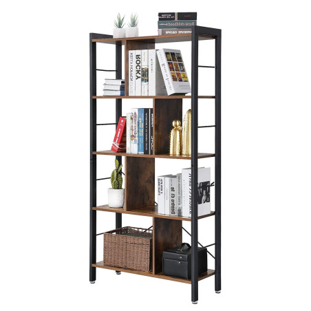 Biblioteca Vintage, Maro Rustic, 154,5 x 74 x 30 Cm-01