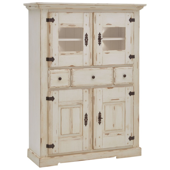 Comoda vertiko Cottage, Cream Antic,...