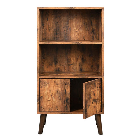 Biblioteca Vintage, Maro Rustic & Metal, 120 x 60 x 30 Cm-01