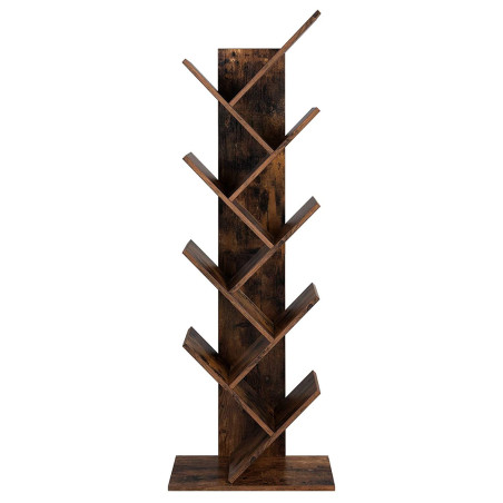 Biblioteca Vintage Tree, Maro, 141.5 x 50 x 25 Cm-01