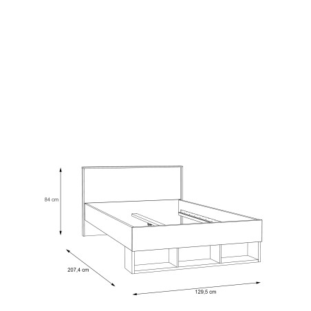 Pat Chicory, Stejar Riviera& Alb Super Lucios, 120 x 200 Cm-01