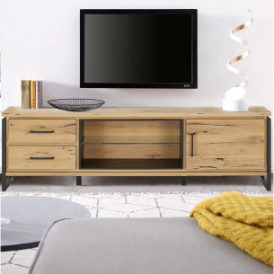 Comoda TV Reno, Smoked Oak,...