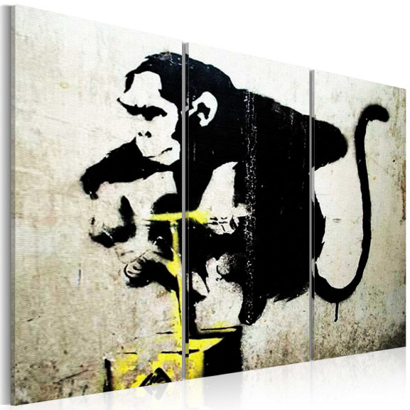 Tablou Monkey Tnt Detonator By Banksy