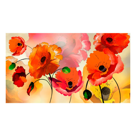 Fototapet Xxl Velvet Poppies-01