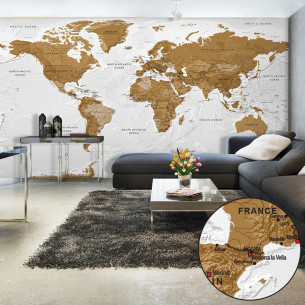 Fototapet Xxl World Map:...