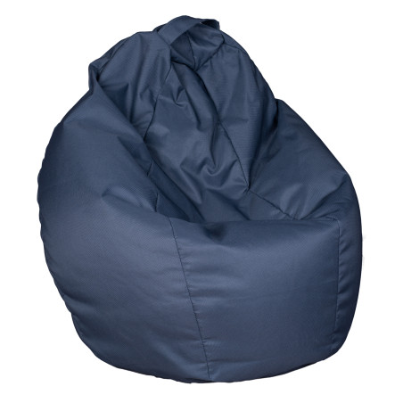 Fotoliu Bean Bag, Interior-Exterior, Tip Para Mijlocie, Gri-01