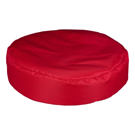 Fotoliu Bean Bag, Interior-Exterior, Tip Puf Rotund Mare Rosu-01