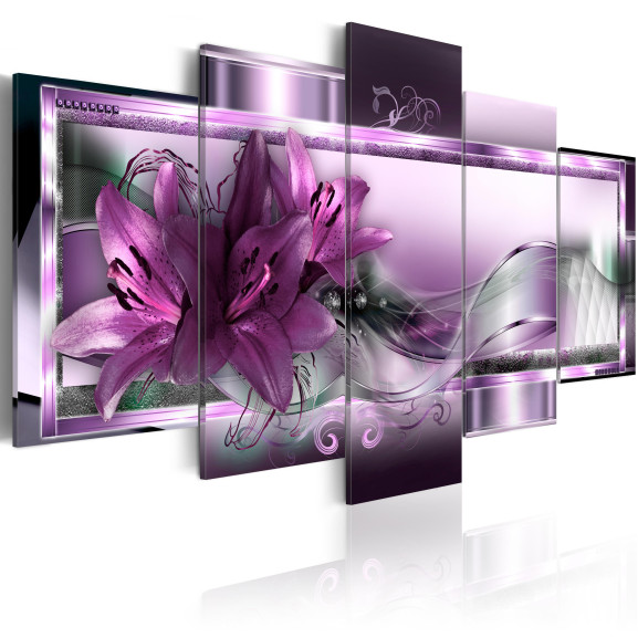 Tablou Purple Lilies