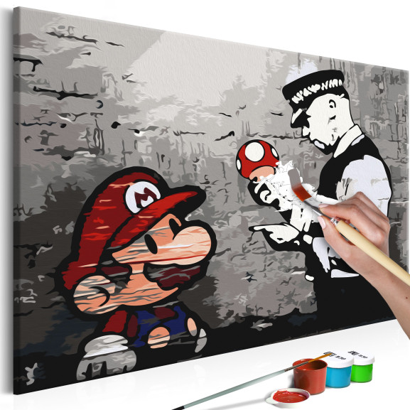 Pictatul Pentru Recreere Mario (Banksy)