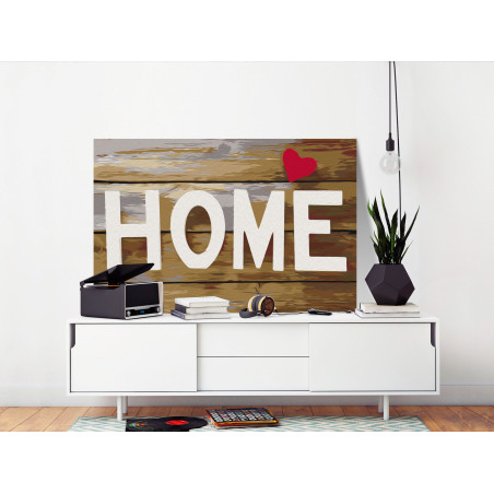 Pictatul Pentru Recreere Home With Heart-01