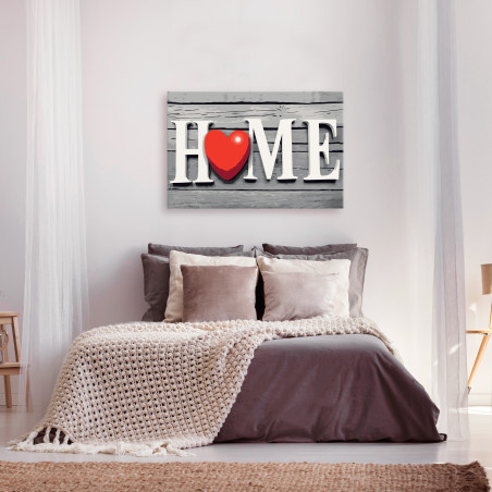 Pictatul Pentru Recreere Home With Red Heart-01