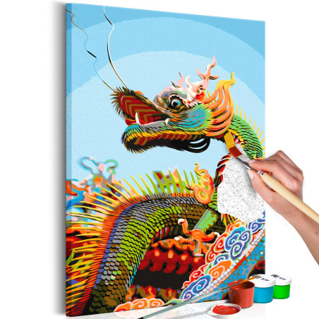 Pictatul Pentru Recreere Colourful Dragon-01