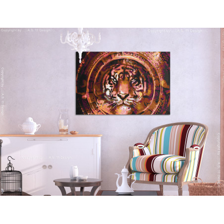 Pictatul Pentru Recreere Tiger And Ornaments-01