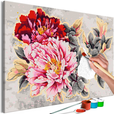 Pictatul Pentru Recreere Beautiful Peonies-01