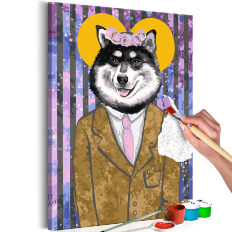 Pictatul Pentru Recreere Dog In Suit-01