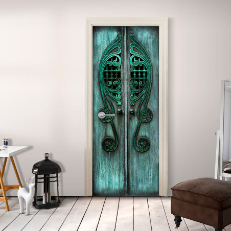 Fototapet Pentru Ușă Emerald Gates-01