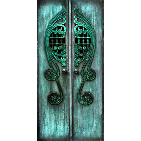 Fototapet Pentru Ușă Emerald Gates-01