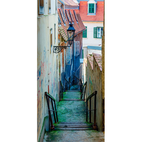 Fototapet Pentru Ușă Croatian Alley-01