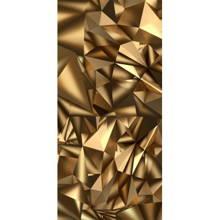 Fototapet Pentru Ușă Photo Wallpaper Golden Geometry I-01