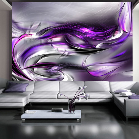 Fototapet Purple Swirls-01