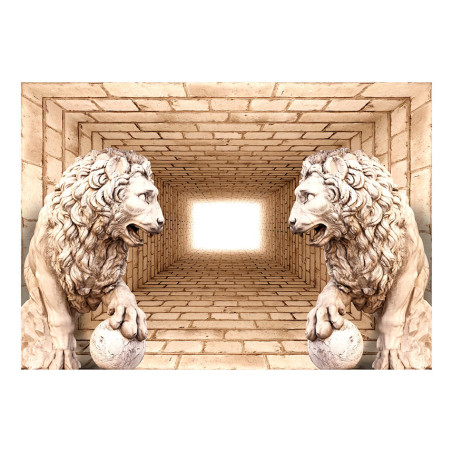 Fototapet Mystery Of Lions-01