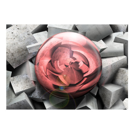 Fototapet Stone Rose-01