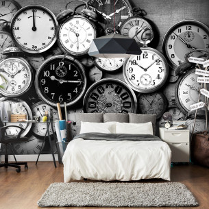 Fototapet Retro Clocks