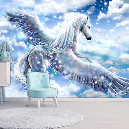 Fototapet Pegasus (Blue)-01