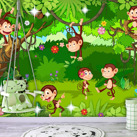 Fototapet Monkey Tricks-01