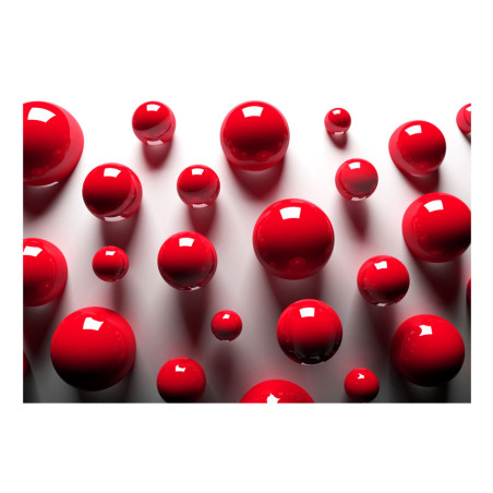 Fototapet Red Balls-01