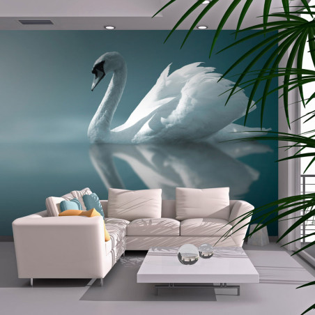 Fototapet White Swan-01