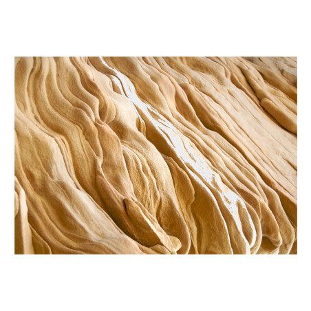 Fototapet Wavy Sandstone Forms-01