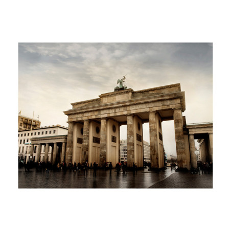 Fototapet Tourists Near To The Brandenburg Gate-01