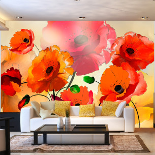 Fototapet Velvet Poppies