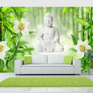 Fototapet Buddha And Nature