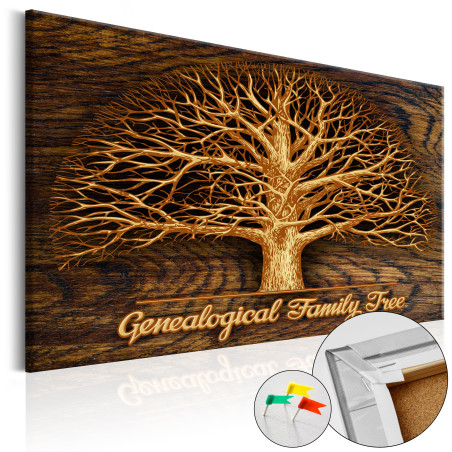 Tablou Din Plută Family Tree [Corkboard]-01