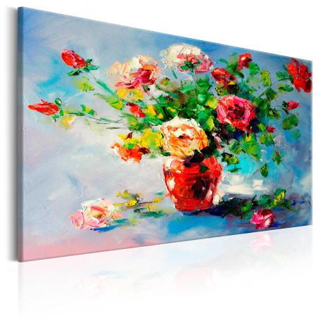 Tablou Pictat Manual Beautiful Roses-01